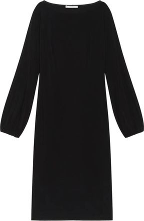 Maliparmi Abito midi con scollo a barca - Nero