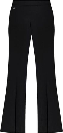 Dsquared2 Broeken, Dames, Zwart, XS, Katoen, Wijde Broeken