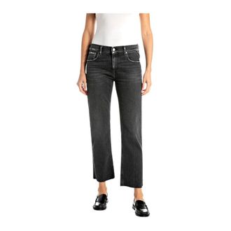 Replay Mujer, Vaqueros, Gris, Talla: W27 L30