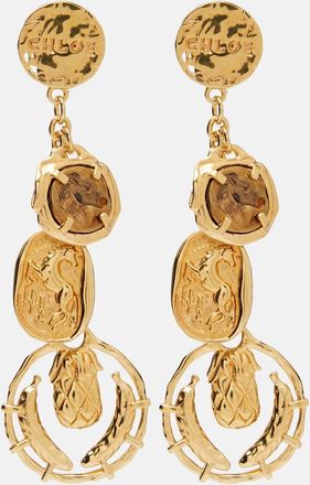 Chloé Embellished drop earrings