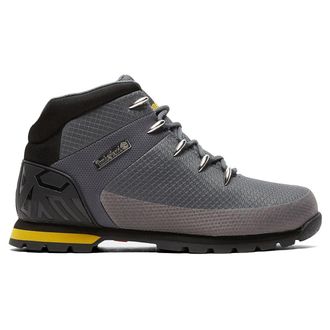 Timberland Euro Sprint Waterproof Mid Hiker Textile Mens Ankle Boots - Medium Grey - Size:UK 10.5