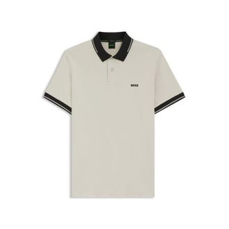 BOSS Slim-fit cotton polo shirt