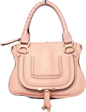 Chlo&eacute; Pre-owned Handtas - Dames - Vintage Handtas - Roze - ONE Size - Leer - Vintage