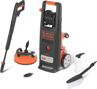 Black+Decker Black&decker - Hidrolimpiadora Black+decker Bxpw2200pe (2200w, Presi&oacute;n 150 Bares, Caudal 440l/h) Con Patio Cleaner Deluxe Y Cepillo Fijo