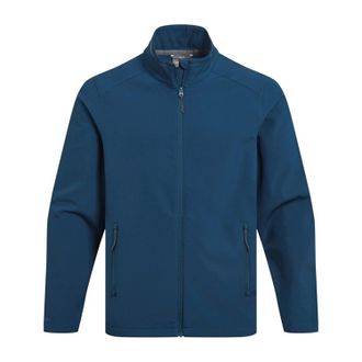 Craghoppers Heren Basecamp II Softshell Jack (Poseidon Blauw)