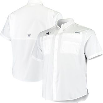 Columbia Mens Columbia White Dallas Cowboys Big & Tall Tamiami Woven Button-Down Shirt at Nordstrom, Size 2Xb