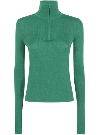 Frankie Shop Sweater Knit Zip Sade