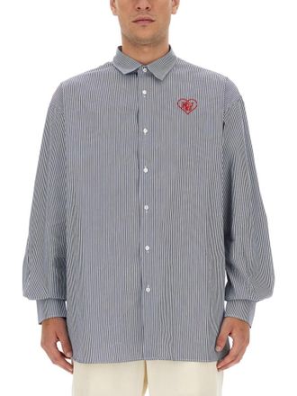 Family Fir$t Milano Light Blue Stripes Shirt