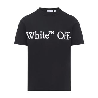 Off-white Bookish Scarf Regular S/S Tee - male - Off White - T-Shirts - Black - XL - Tops