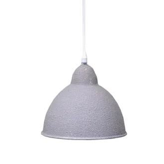 Vacchetti Vacchetti - L&aacute;mpara De Ara&ntilde;a Vintage En Forma De Metal Blanco/gris Con Accesorio Cm&oslash;19h21