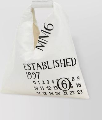 Maison Margiela graphic print mini japanese handbag