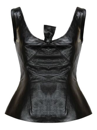 Givenchy knot-detailed top - Black