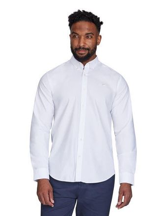 Raging Bull Long Sleeve Oxford Shirt in White at Nordstrom, Size X-Large