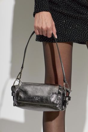 Iro Loop Shoulder Bag, Womens, Silver