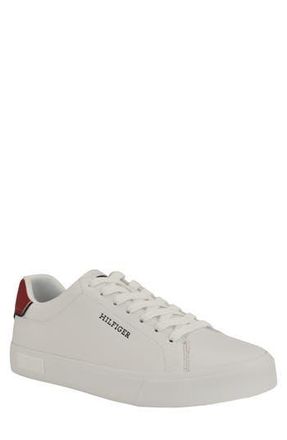 Tommy Hilfiger Rawly Low Top Sneaker in White/Red at Nordstrom Rack, Size 10.5