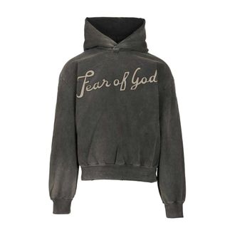 Fear of God 26 Classic Half Raglan Hoodie - male - Fear Of God - Hoodies - Black - L - Sweatshirts & Hoodies
