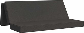 vidaXL Sof&aacute; Cama Plegable 200 X 67 X 45 Cm Gris Oscuro Vidaxl