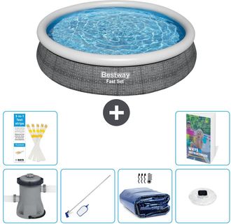 Bestway Piscina Bestway Fast Set Redonda - 366x76 Cm - 7-piezas S305