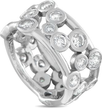 Luxury Bazaar 18K White Gold 1.90ct Diamond Ring MF23-062426