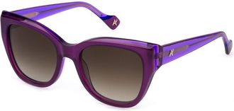 Yalea SYA153 CAROLINA 09HN Womens Sunglasses Purple Size 53