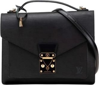 Louis Vuitton Pre-owned Handbags, female, Black, Size: ONE SIZE Pre-owned Handbag