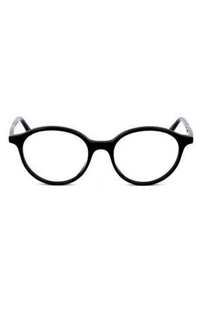 Retro Superfuture 54mm Round Optical Glasses in Black at Nordstrom Rack