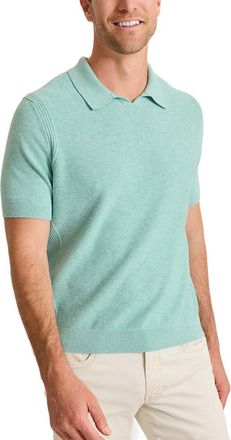 Tommy Bahama Capri Cove Linen-Blend Polo Sweater