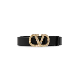 Valentino Garavani Dames, Accessoires, Zwart, Maat: 90 CM Leer