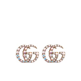 Gucci GG Crystal-embellished Stud Earring