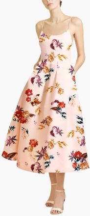 Sachin & Babi Audra Midi Dress In Pink Wildflowers