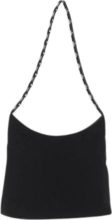 Ferragamo Pre-owned Nylon Schoudertas - Dames - Vintage Schoudertas - Zwart - ONE Size - Nylon - Vintage