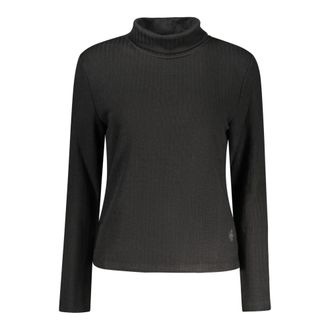 North Sails Long-Sleeved Turtleneck Sweater - Dames - Coltruien - Zwart - L - Polyester - Truien & Vesten