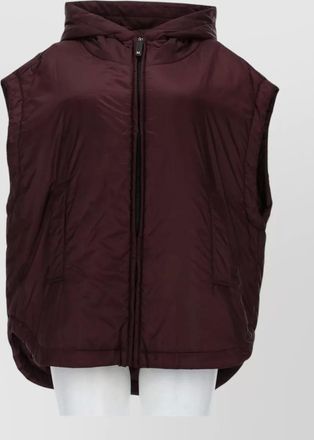 Max Mara hooded puffer gilet
