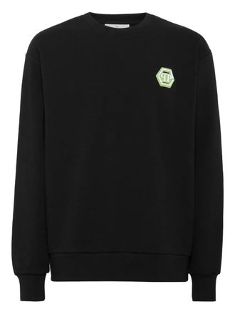 Philipp Plein cotton sweatshirt - Black