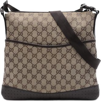 Gucci Pre-owned Gucci GG Canvas Crossbody Unisex 6588CWE3IUSEXQD5