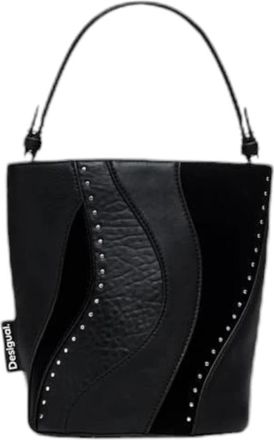 Desigual Dames Schoudertas- Synthetisch Leer - Dames - Handtassen - Zwart - ONE Size - Leer - Tassen