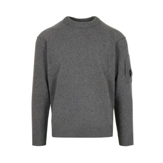 C.P. Company C.p. Company, Heren, Sweatshirts & Hoodies, Grijs, Maat: XL Wol