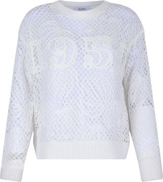 Max Mara Mujer, Jerseys, Blanco, Talla: S