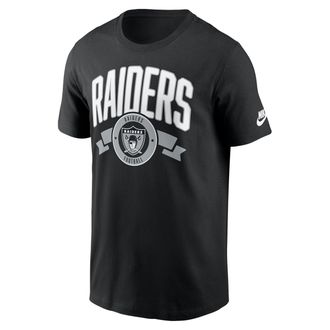 Nike Las Vegas Raiders Rewind Front And Back Hit Essential Nike Mens NFL T-Shirt in Black | N19900A8DV-93P