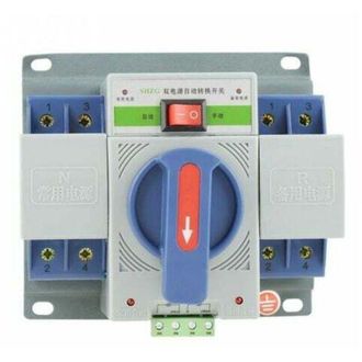 OEM Interruptor De Transferencia Autom&aacute;tico De 220 V, 63 A, 2 Polos, Miniconmutador De Doble Potencia