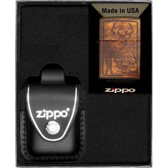 OEM Juego De Regalo De Encendedores Zippo Deers N.&ordm; 3