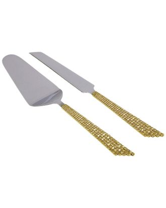 Alice Pazkus Set of 2 Cake Servers