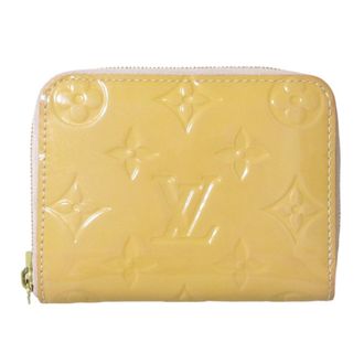 Louis Vuitton Monogram Vernis Beige Monogram Vernis Coin Purse/Coin Case (Pre-Owned)