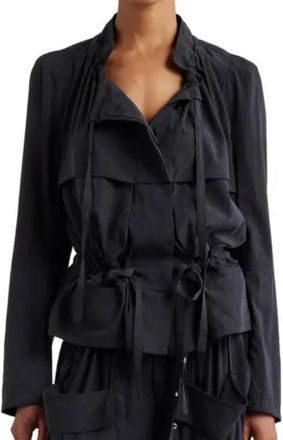 Isabel Marant Navy Nancy Cotton Sports Jacket Size XS