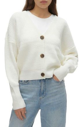 Vero Moda Lea Cardigan in Cloud Dancer at Nordstrom, Size X-Small