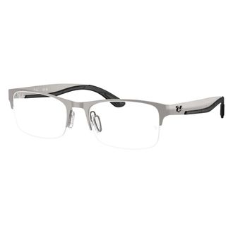 Ray-Ban Glasses, unisex, Gray, Size: 54 MM 0Rx7551