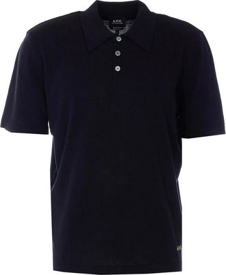 A.P.C. A. P.C. Short Sleeves Polo Sweater