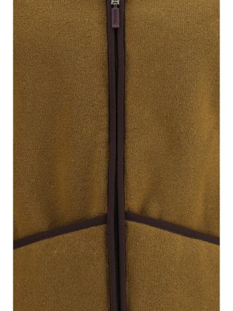Barbour Fleece Acrylic Vest - Brown