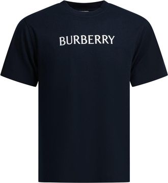 Burberry Cotton T-Shirt With Logo