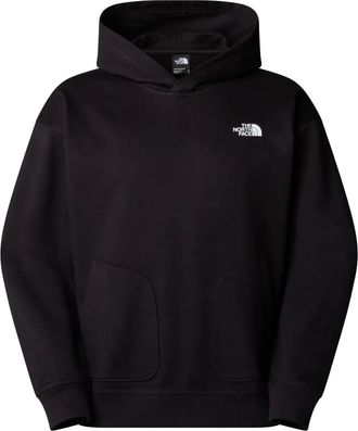 The North Face carabiner-print hoodie - Black